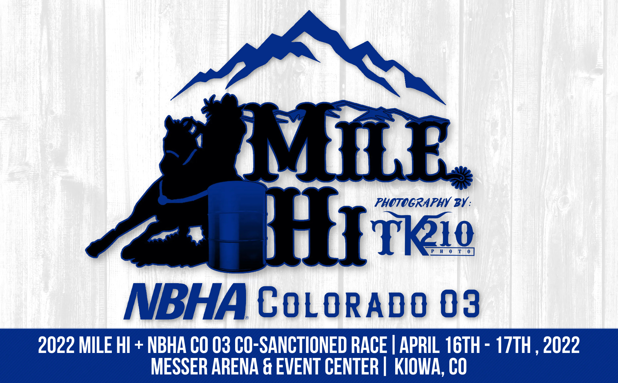 2022 Mile Hi + NBHA CO 03 Co-Sanctioned Race (Hadley's - Canon City)