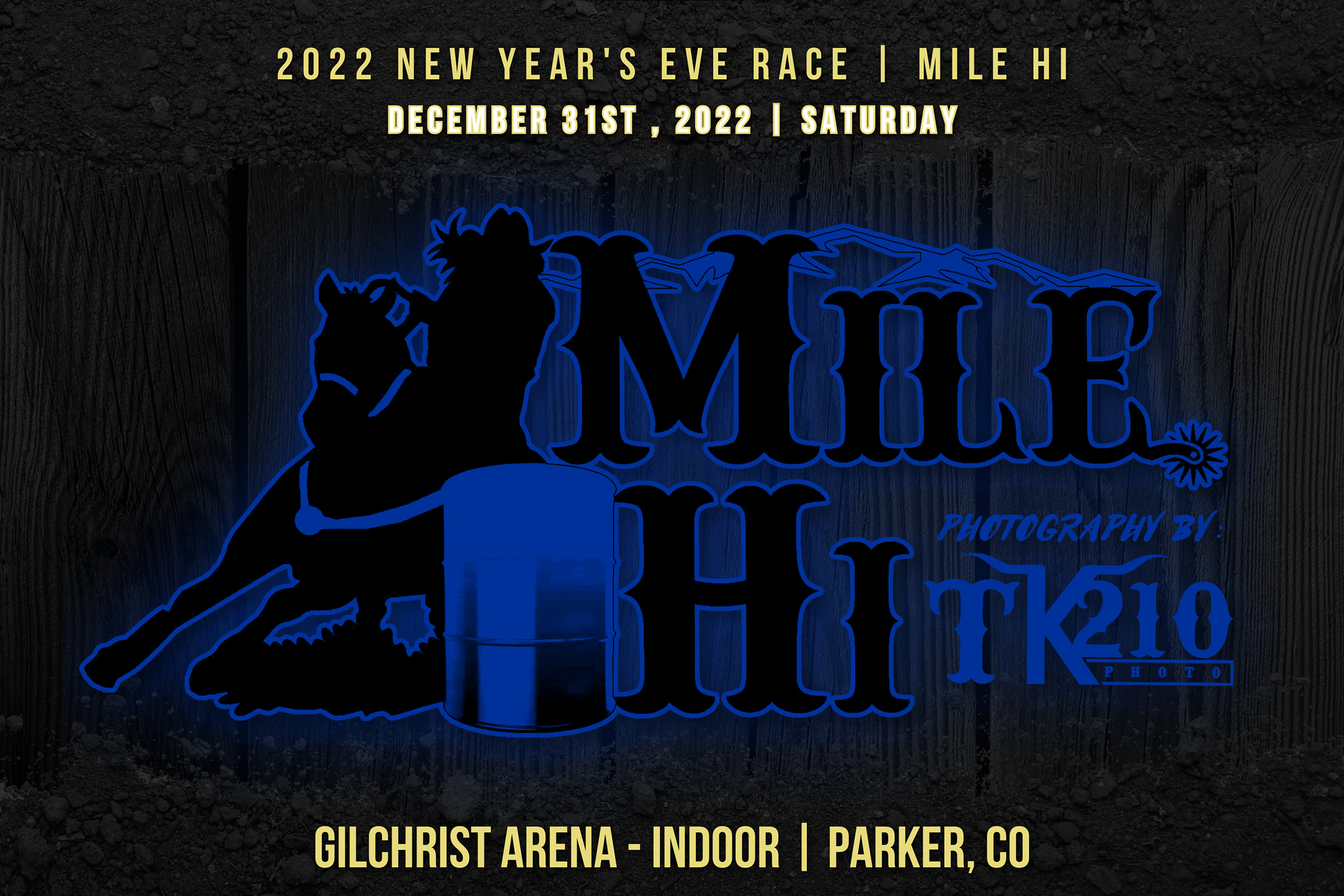 2022 Mile Hi New Years Eve Race Gilchrist Arena (Parker)